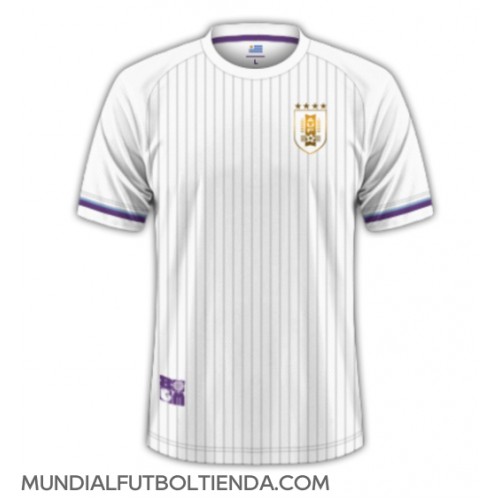 Camiseta Uruguay Segunda Equipación Replica Copa America 2024 mangas cortas